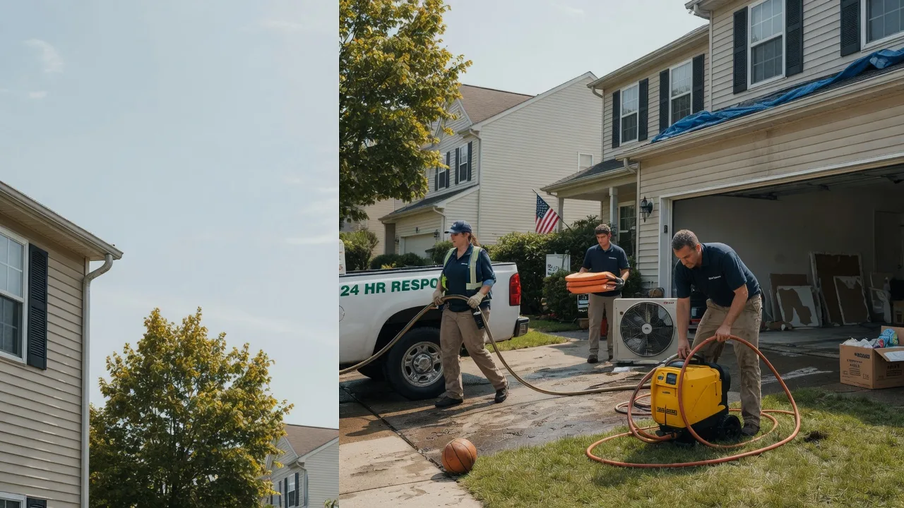 Emergency Water Damage Restoration in Pilgrims Knob, VA near me